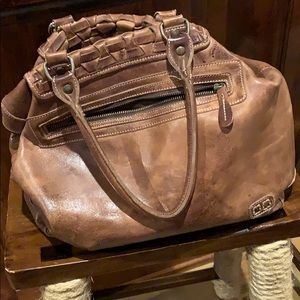 👀BED STU LEATHER WOVEN TOP BAG👀